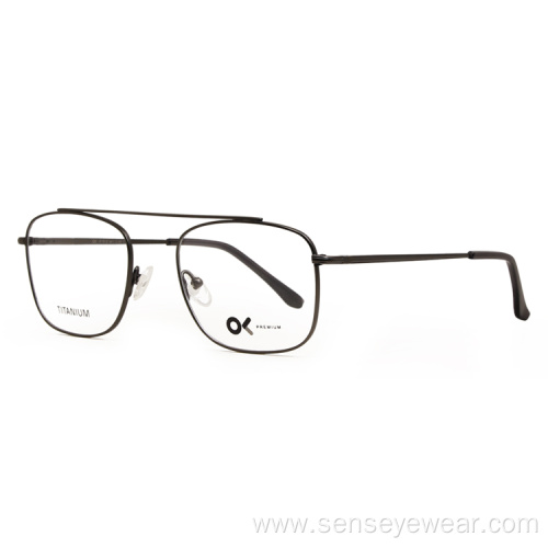 Vintage Design High End Titanium Optical Eyeglasses